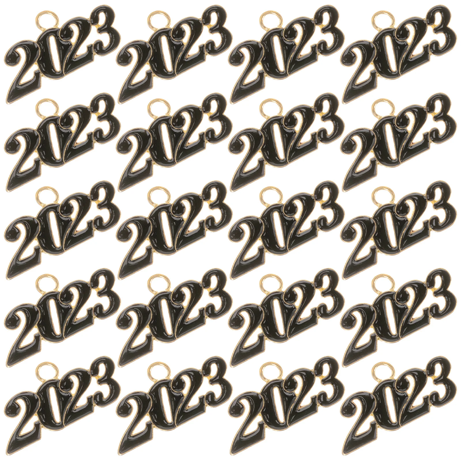 

20pcs 2023 Keychain Pendants Alloy Diy Jewelry Charms Durable Accessories For Necklace Earring Bracelet Making Small Bag Hanging