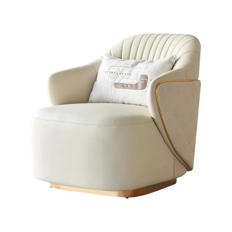 leisure, rotatable chair, hotel bed and breakfast bedroom Internet celebrity designer, negotiation chair swivel chair