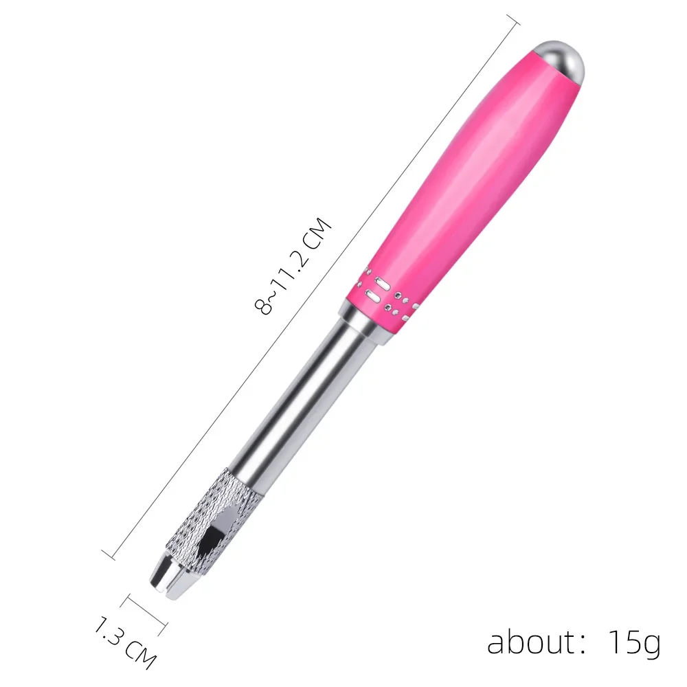 Semi-permanent Makeup Tattoo Pen retractable  embroidered eyebrow fog eyebrow tattoo eyebrow White Pink Manual 3D Pen