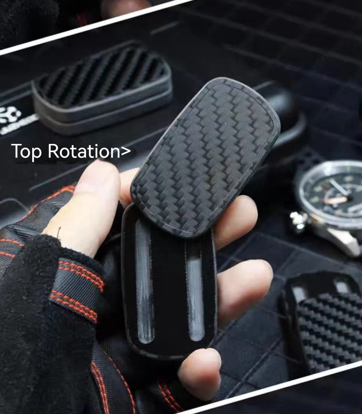 Ju Zhen 2.0 Carbon Fiber Fidget Slider Push EDC Adult Fidget Toys Anti Stress Toys ADHD Anxiety Autism Stress Relief Gifts