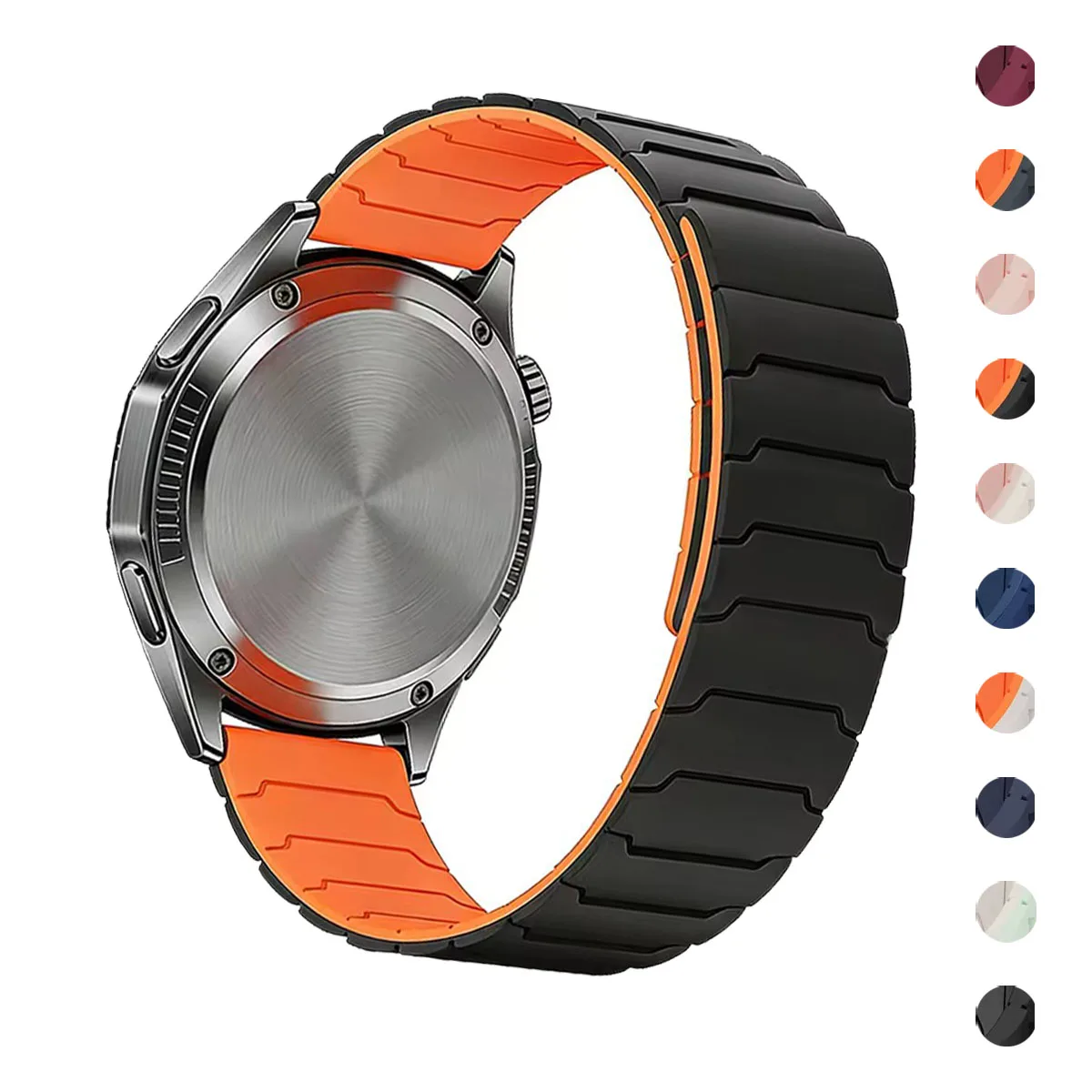 22mm 20mm magnetisches Silikonarmband für COROS PACE 4/PACE 3/APEX 4 42mm Uhrenarmband für COROS APEX 2 Pro/APEX 46mm 42mm Armbänder