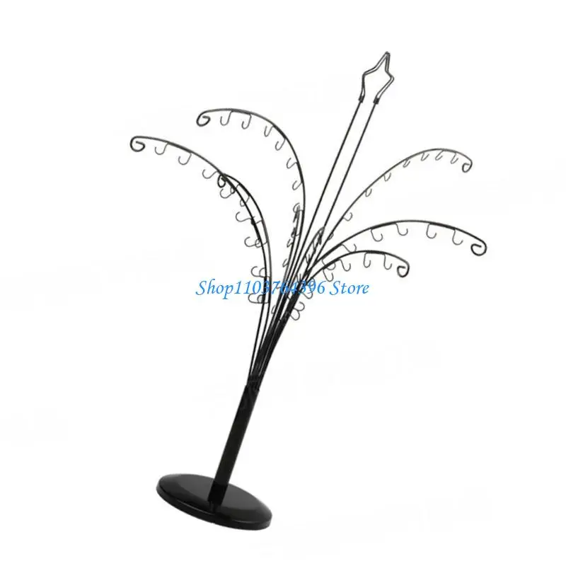 64 haczyki do organizerów biżuterii Drzewo o dużej pojemności Stojak na biżuterię z haczykami do organizacji naszyjników z