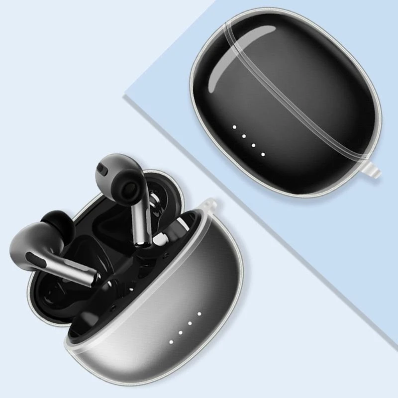 Cubierta concha manga piel suave TPU para lp5 auriculares antislip inoportuno caja impermeable