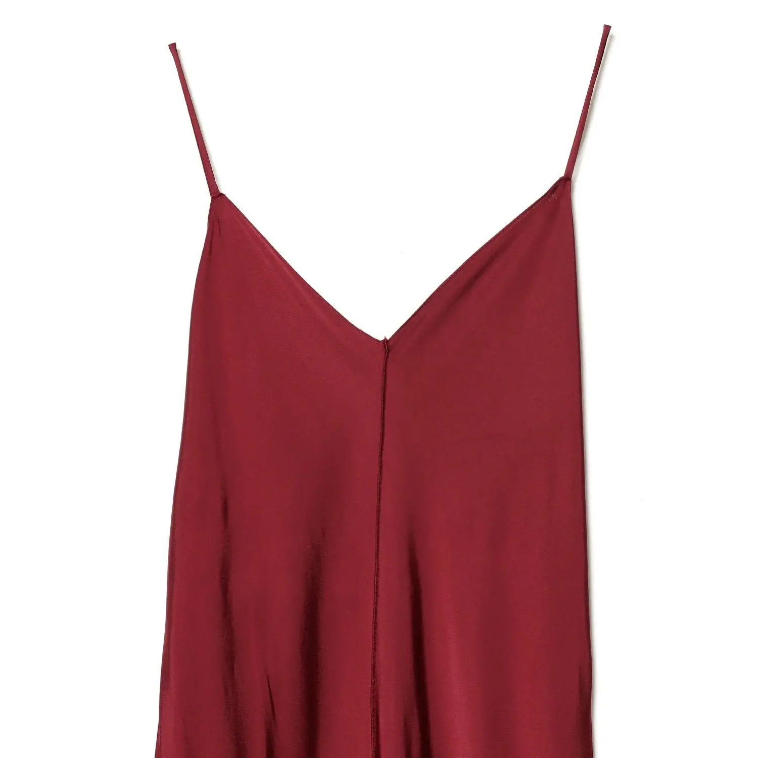 DiYiG DONNA 2025 Inverno Nuova Moda Raso di Seta Texture Slip Dress Chic Backless Drappeggiato Senza Maniche Abito Lungo Abiti Mujer