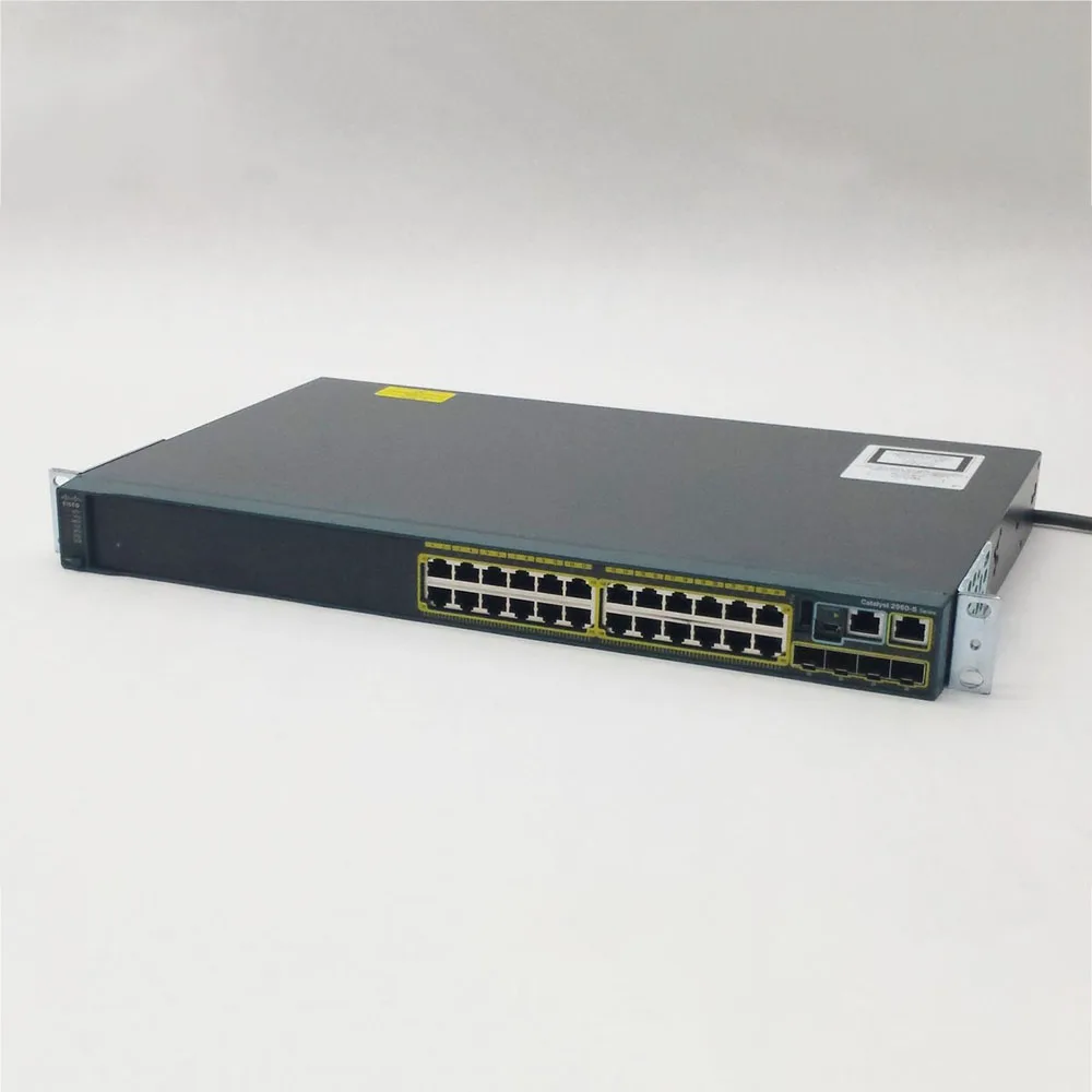 For CISCO WS-C2960S-24TS-S 24 Port Gigabit 4SFP Optical Port Management Network Switch