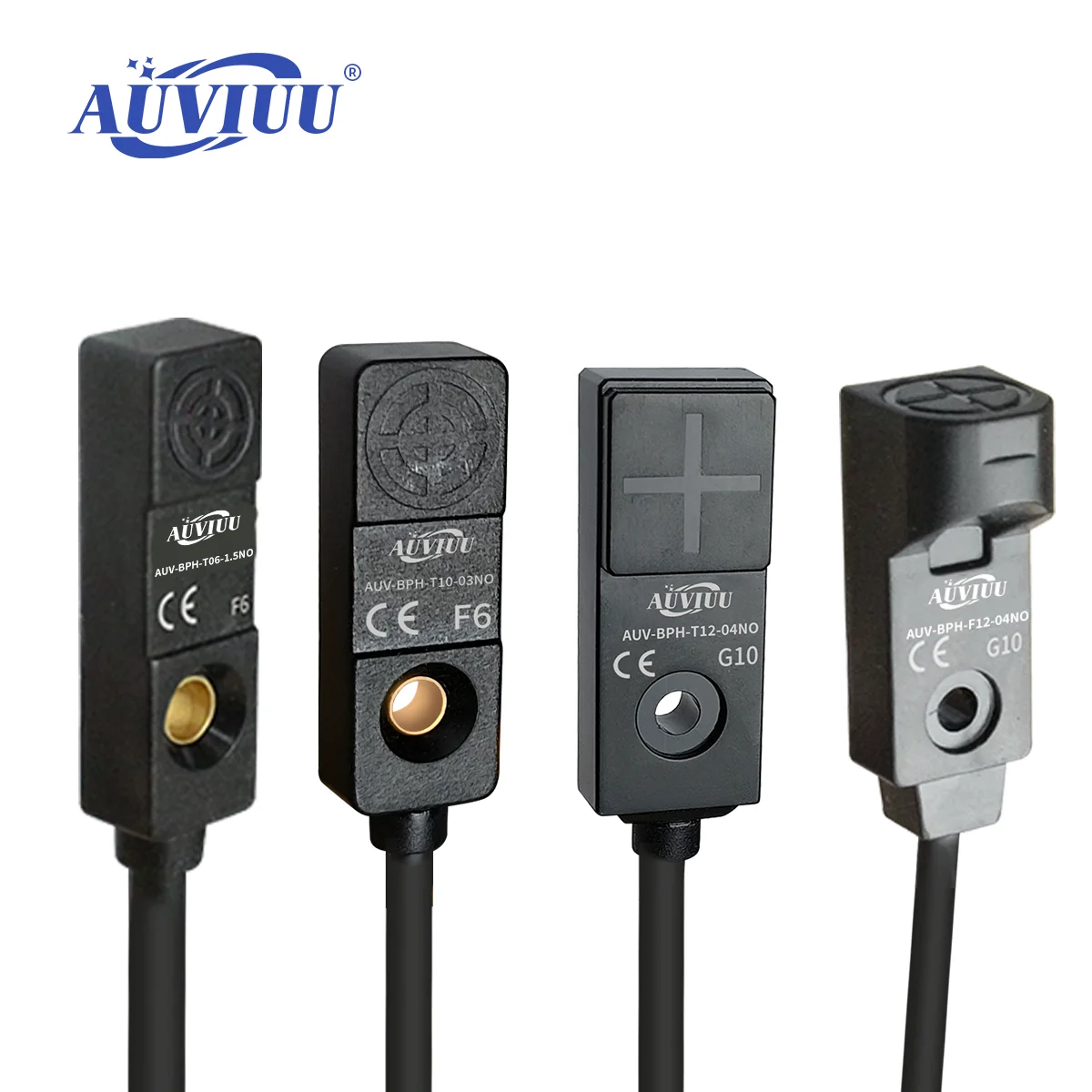 BPH 06-12 Miniature Square Proximity Switch NPN PNP Sensing Distance 1.5/2/3/4mm Strong Anti-jamming 3-wire Metal detection