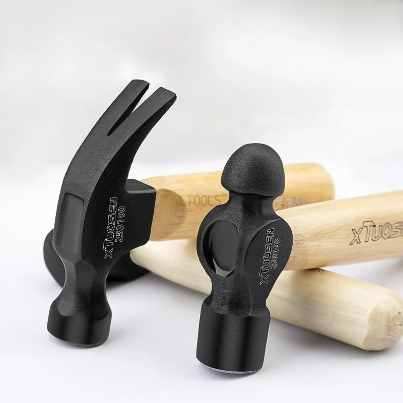 

Мини-молоток из углеродистой стали, столярный молоток высокой твердости, коготь-молоток с деревянной ручкой, восьмиугольный молоток, прецизионный небольшой аппаратный инструмент