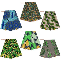 African Batik Wax Polyester Wax Fabric 2024 Cheapest Wholesale High Quality Ankara African Print Fabric Sewing DIY N-23