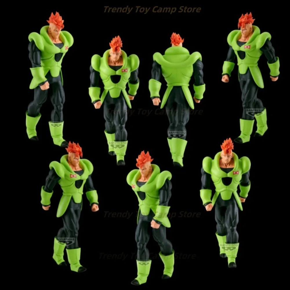 

【В наличии】29 см/11,42 дюйма, аниме Dragon Ball Z ANDROID 16, фигурки, ПВХ, статуя, коллекция, модель, игрушки, подарки