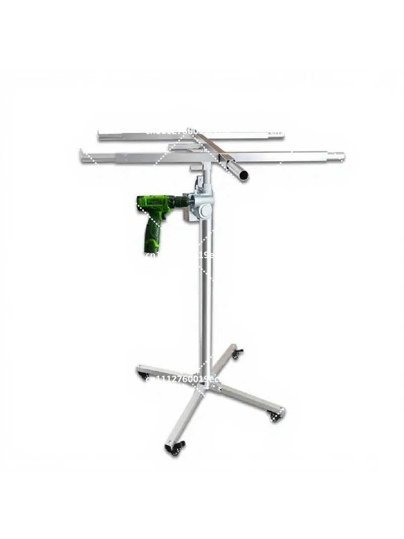 3.8m/4.1m Electric Manual 3-in-1 Multi-Function Drywall Lift Ceiling Panel Hoist Woodworking Tool