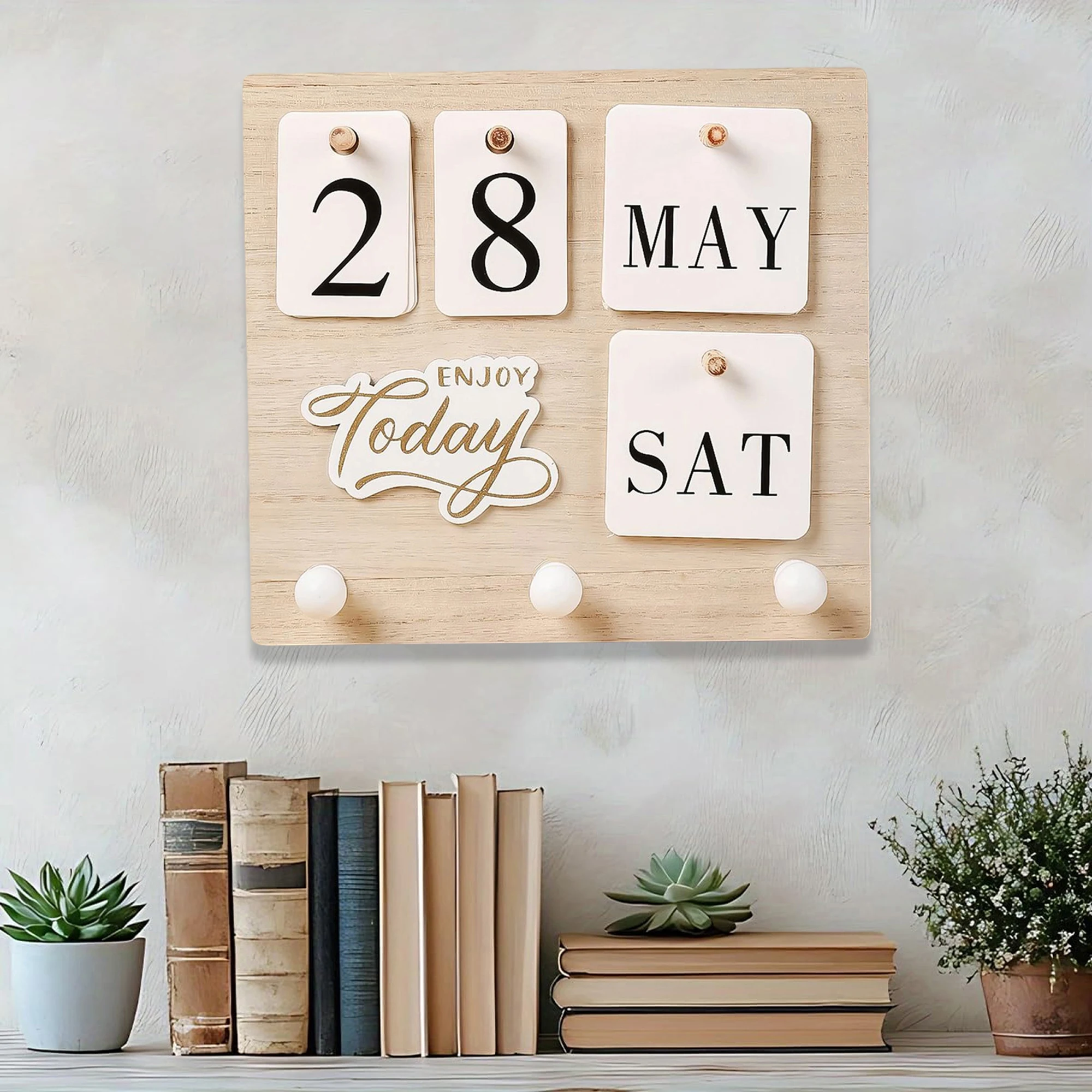 

Деревянный держатель для почты и ключей в деревенском стиле, настенный органайзер с дисплеем календаря и даты для домашнего декора в прихожей и хранения
