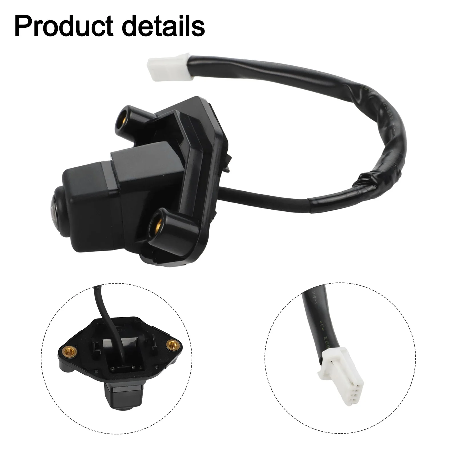 

Автомобильные аксессуары: камера заднего вида для парковки, совместимая с Nissan, практичный дизайн, быстрое использование, надежная функциональность