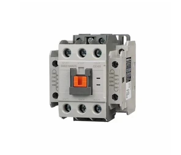 Carlo Gavazzi CC32SD12 Contactors - Electromechanical Three-pole IEC style 32Amps rated (AC3 at 440VAC) contactor with screw ter