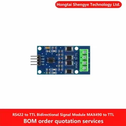 RS422 Interchangeable TTL Bidirectional Signal Module Duplex 422 to MCU MAX490 to TTL Module