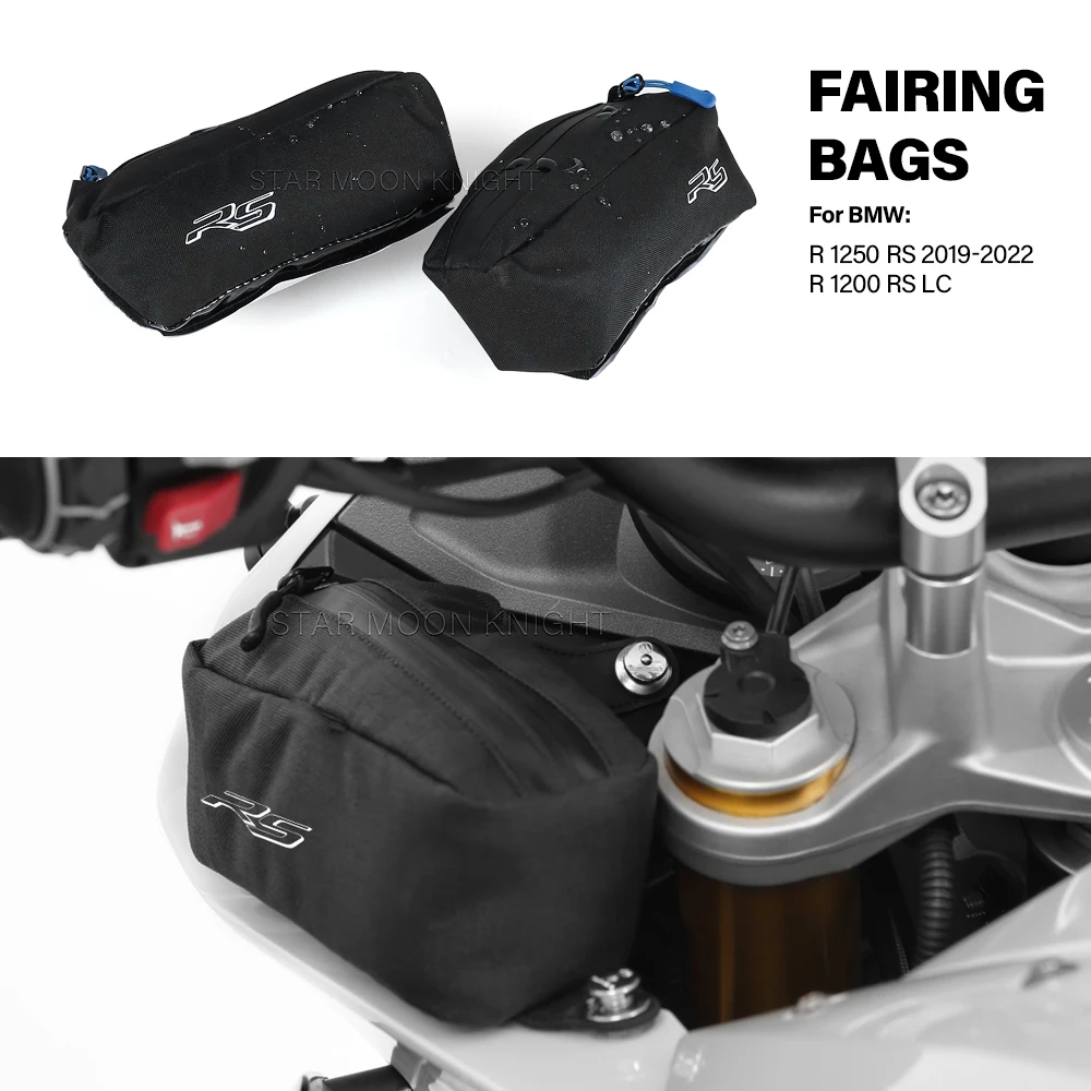 

Tool Placement bag For BMW R 1250 RS R1250RS R1200RS LC Windshield Storage bags Fairing Side bag Accessories