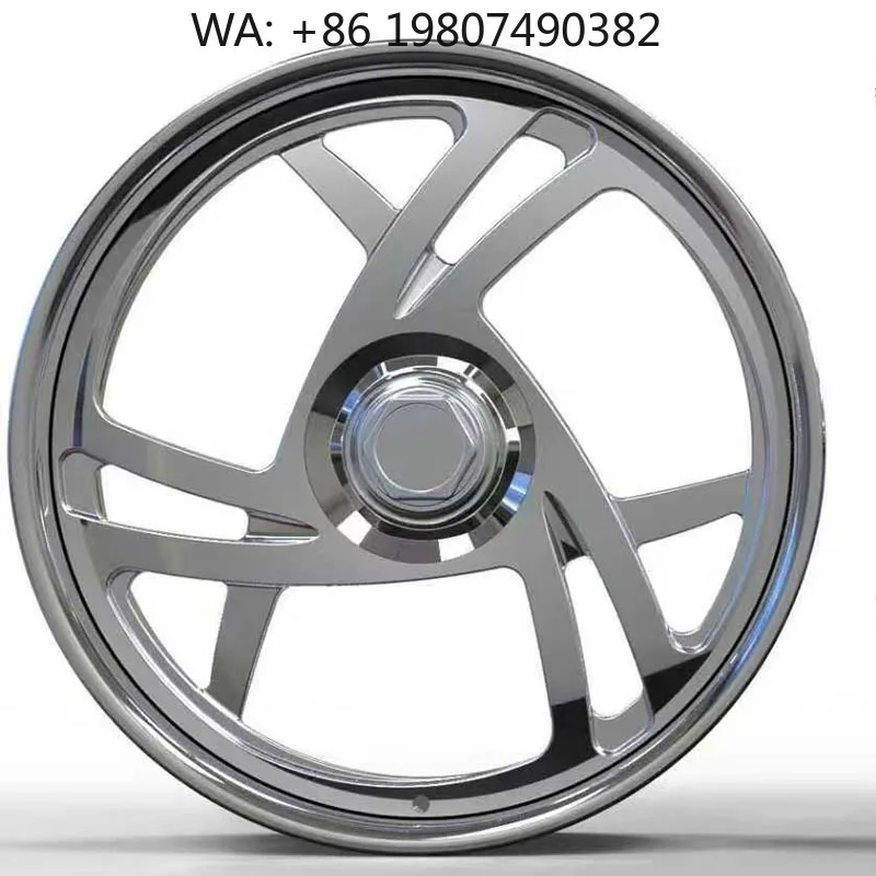 18-24 Inch Fully Polished Forged Alloy Wheels Custom Styling Durable Texture Aftermarket Commercial Auto Rims