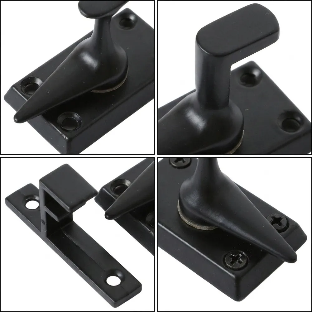 Mount Zinc Alloy Twist Latch Lock 20 Pack for Interior Doors Featuring Smooth Mechanical Operation No Key Needed