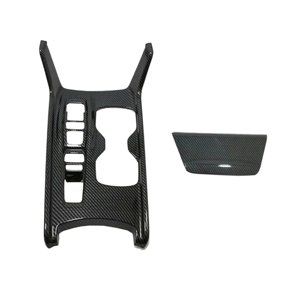 ABS Carbon Fiber Car Center Console Shift Gear Panel Frame Cover Trim for Honda Accord 10th Gen 2018 2019 2020 2021 2022