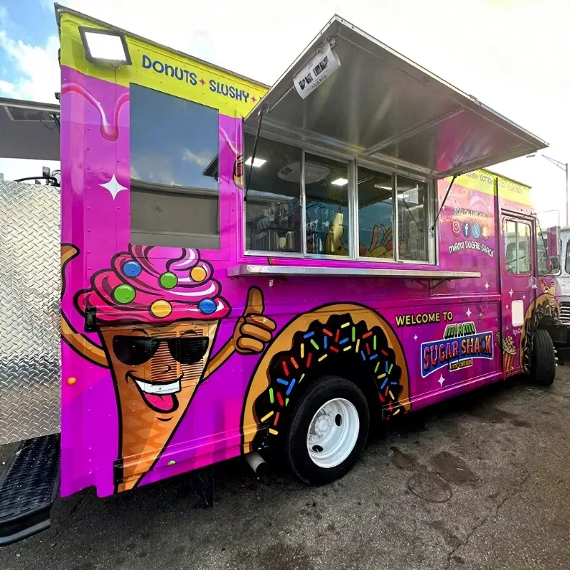 

Mobile Food Trailer Commercial Street Food Kiosk Portable Catering Cart Outdoor Food Business