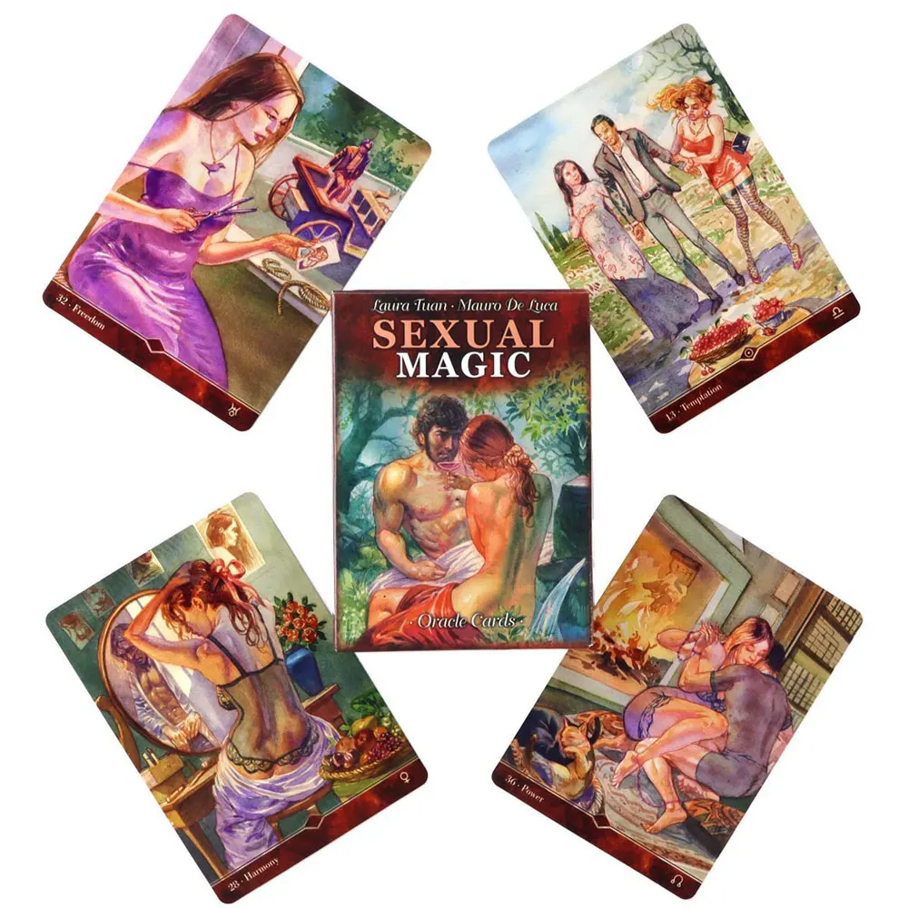 

Hot Selling Magic Oracle Tarot Leisure Entertainment Card Family Gathering Divination Deck Tarot Board Playing Card Game