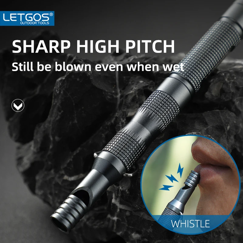 Multi High Frequency Survival Whistle  Outdoor Lifesaving Emergency Gear Camping Hiking Rescue Tactical Glass Breaker