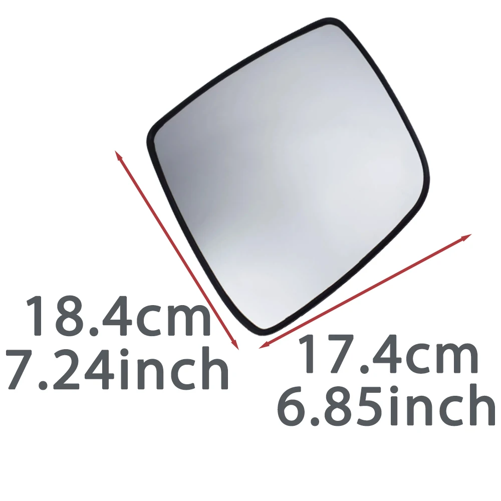 1pc carro esquerda/direita retrovisor asa lateral espelho de vidro aquecido para hyundai grand starex imax iload tq H-1 wagon h1 2008-2018