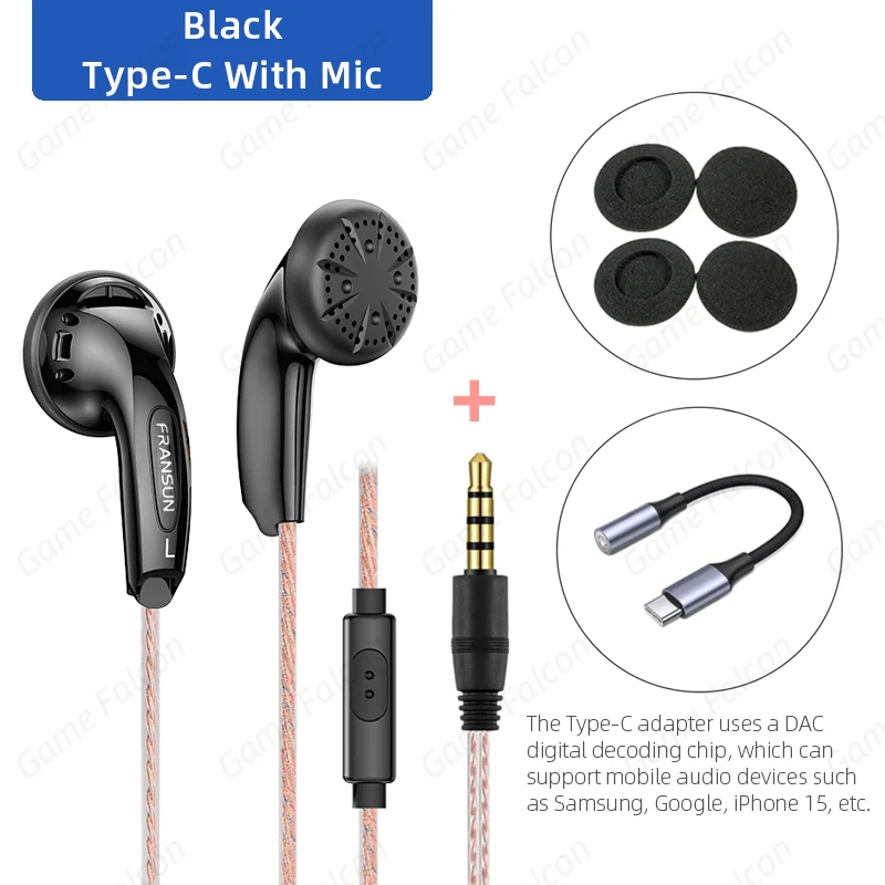 クラシック耳栓 Sennhei MX500 強力な低音有線イヤフォン HiFi