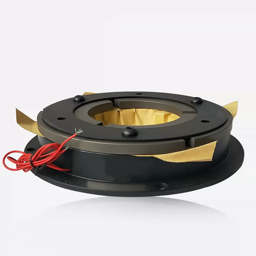 FCD Electromagnetic Brake, 24V Electromagnetic Brake, Power on Brake, Flange Single Plate Electromagnetic Clutch