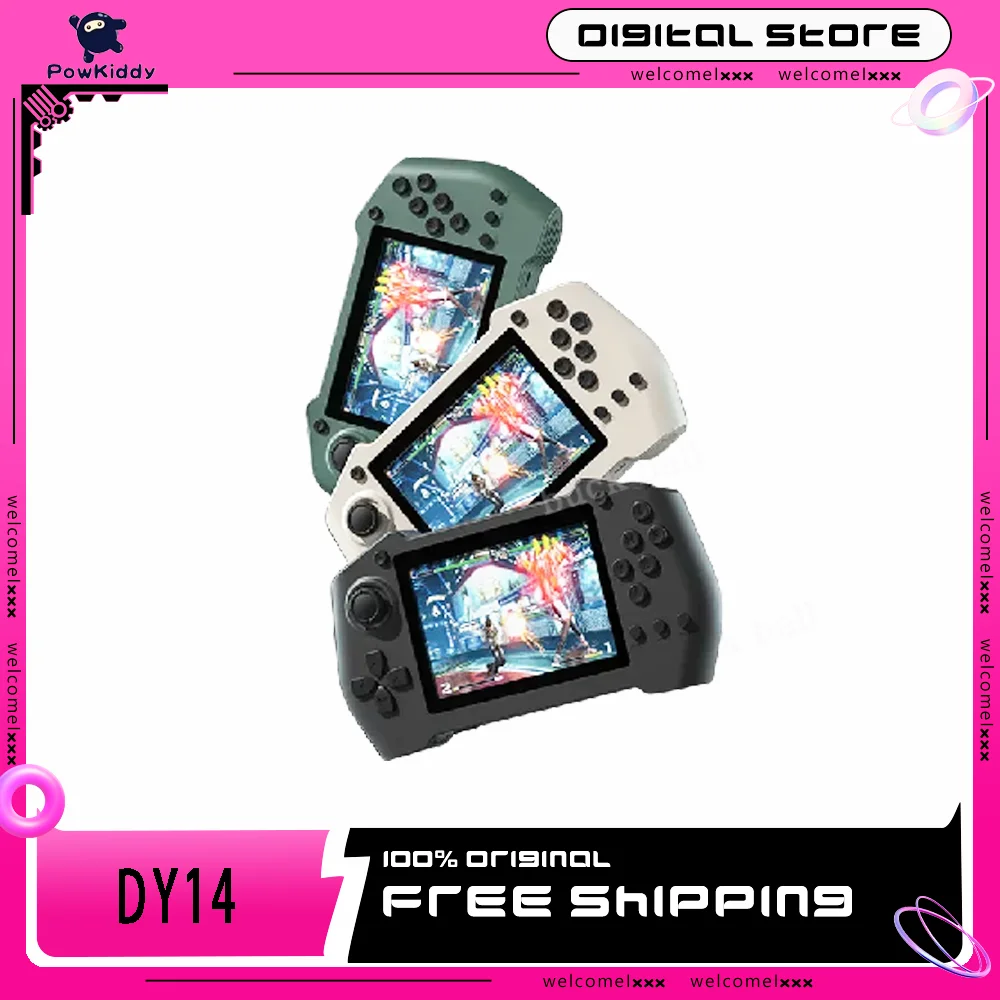 

Dy14 Arcade Game Console 3.5 Inch Portable Game mode and charging mode Mobile Power Comes With two-Wire Game Powe Bank boy Gifts