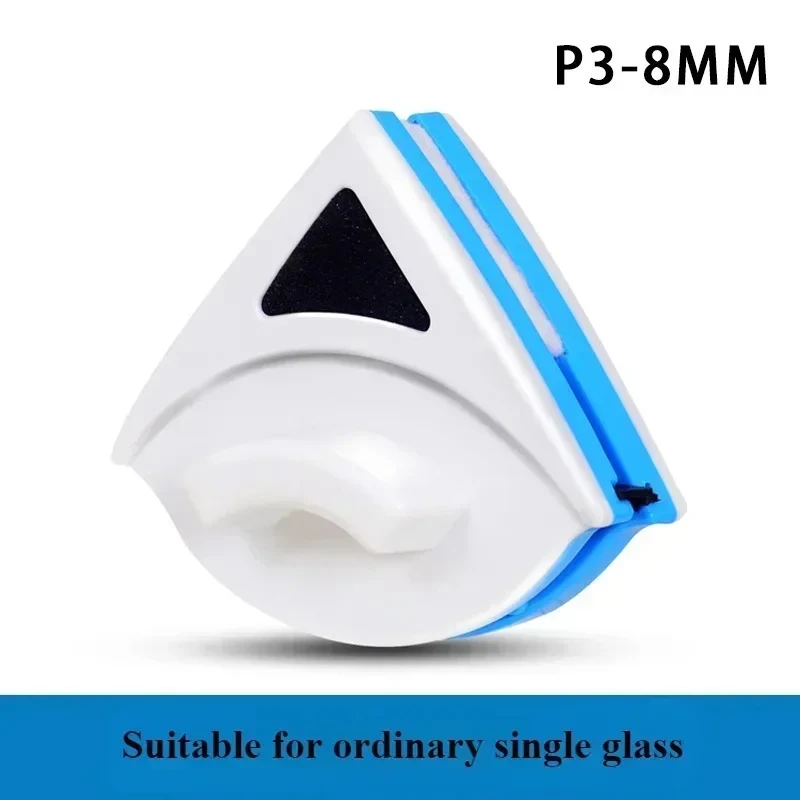 Magnetic Double Layer Glass Window Cleaner Multifunctional Strong Grip Long Reach Automatic Drainage for Home High Rise Use