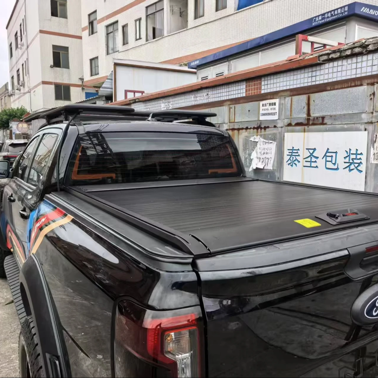 

4x4 Pickup Truck Tailgate Hard Aluminum Alloy Tonneau Bed Cover Waterproof Retractable for Toyota for Ford Sierra GMC Isuzu