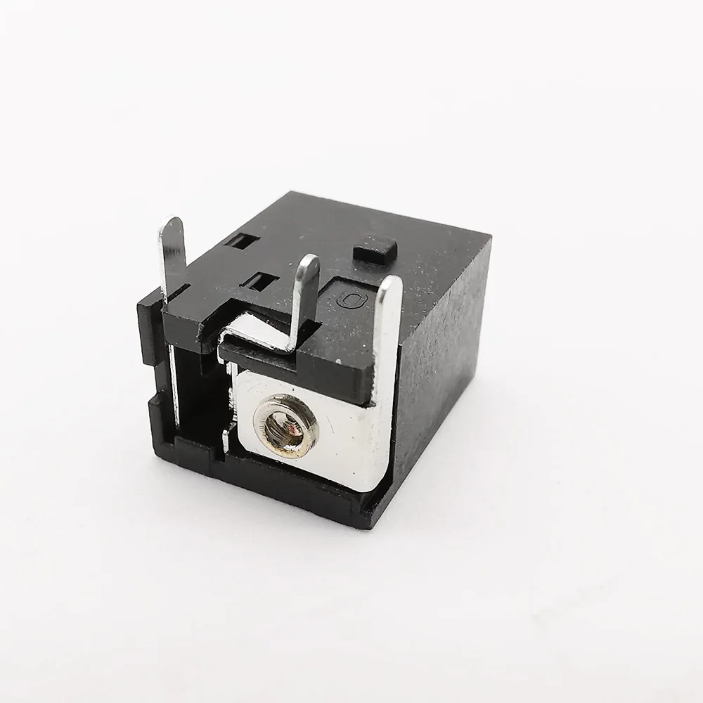 10Pcs DC-044 5.5x2.1mm DC Power Female Socket Adapter 3 Pin DC Power Jack Socket PCB Panel Mount Connector 5.5*2.1mm DC044