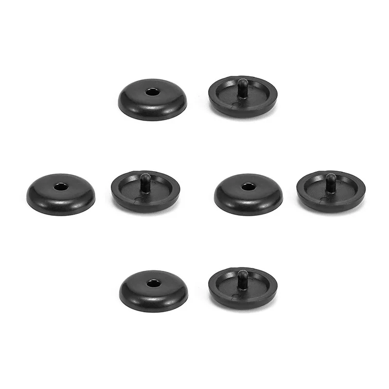 10Pcs Car Safety Seat Belt Limit Buckle Clip Retainer Seatbelts Stop Button Plastic Anti-slip Button Auto Interior Accessories