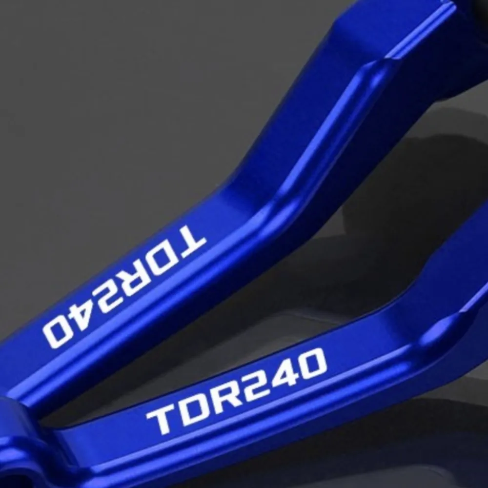 

For YAMAHA TDR240 TDR 240 1988 1989 1990 CNC Aluminum Off-Road Bike Motocross Foldable Pivot Brake Clutch Lever Handle Levers