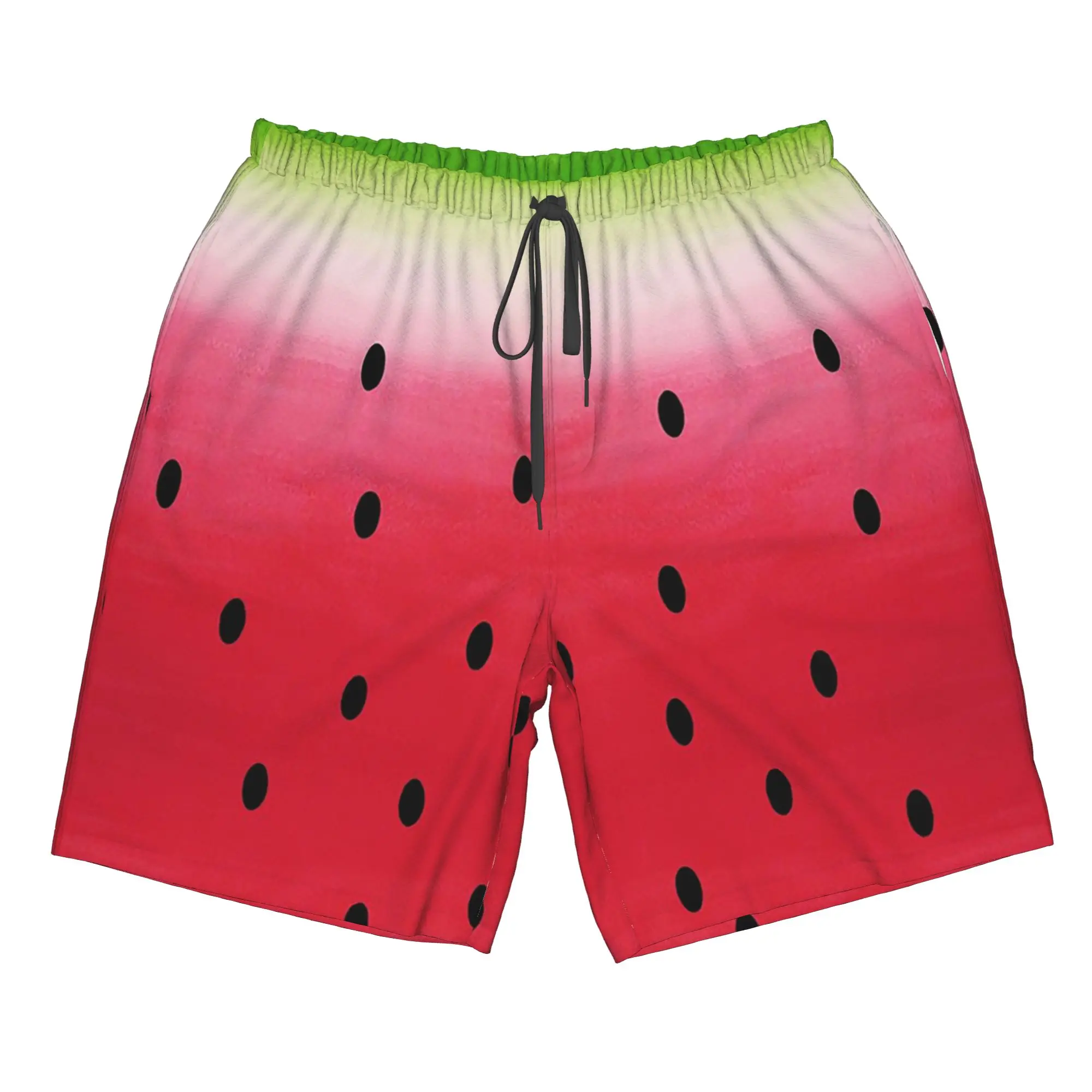 Watermelon Pattern Trunks Beach Board Shorts Casual Quick Dry Swim Summer Men Pants