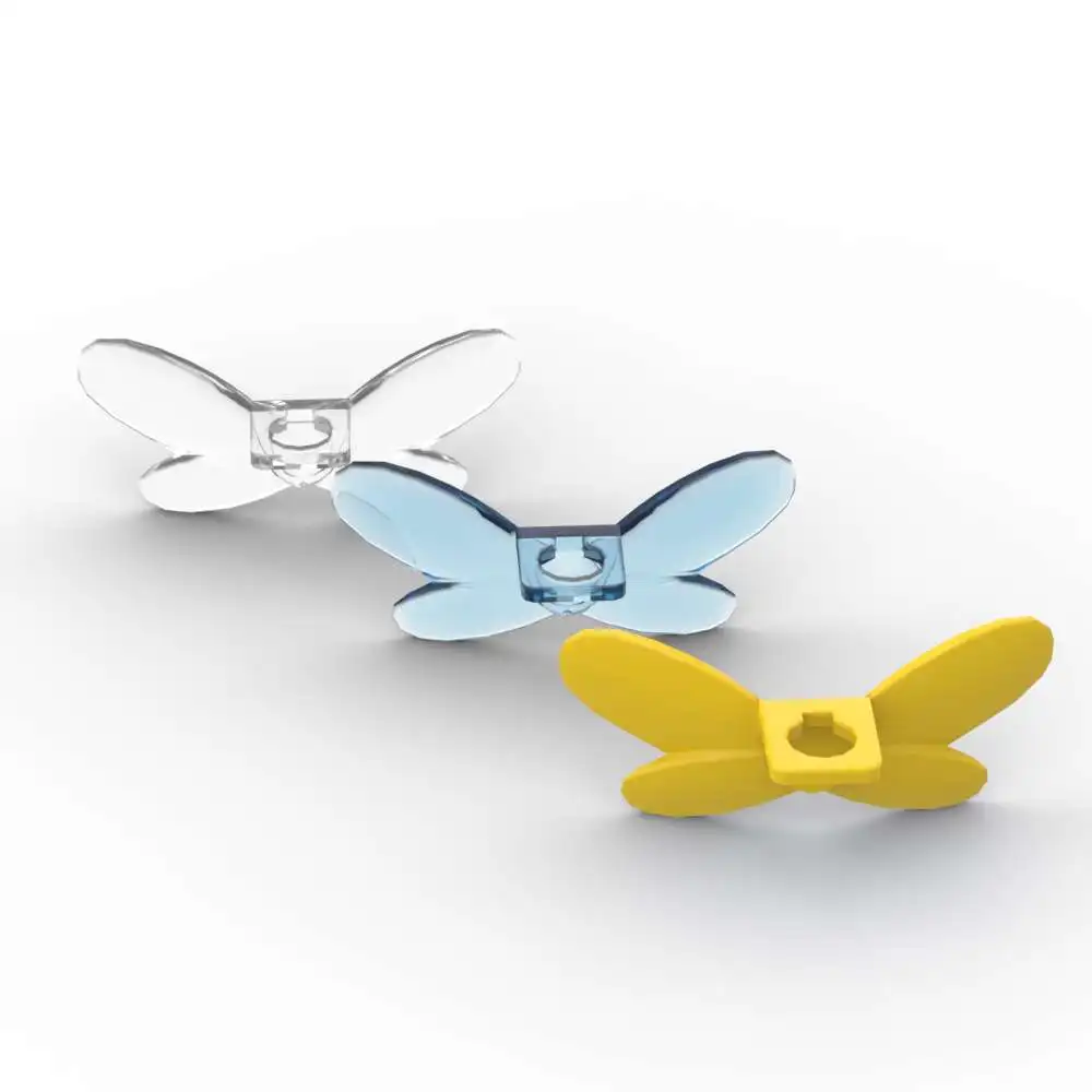

MOC 10PCS 10183 Wings Fairy Building Blocks Kit Back Decoration Body Wear Backpack Bricks Particle Toys Children Birthday Gifts