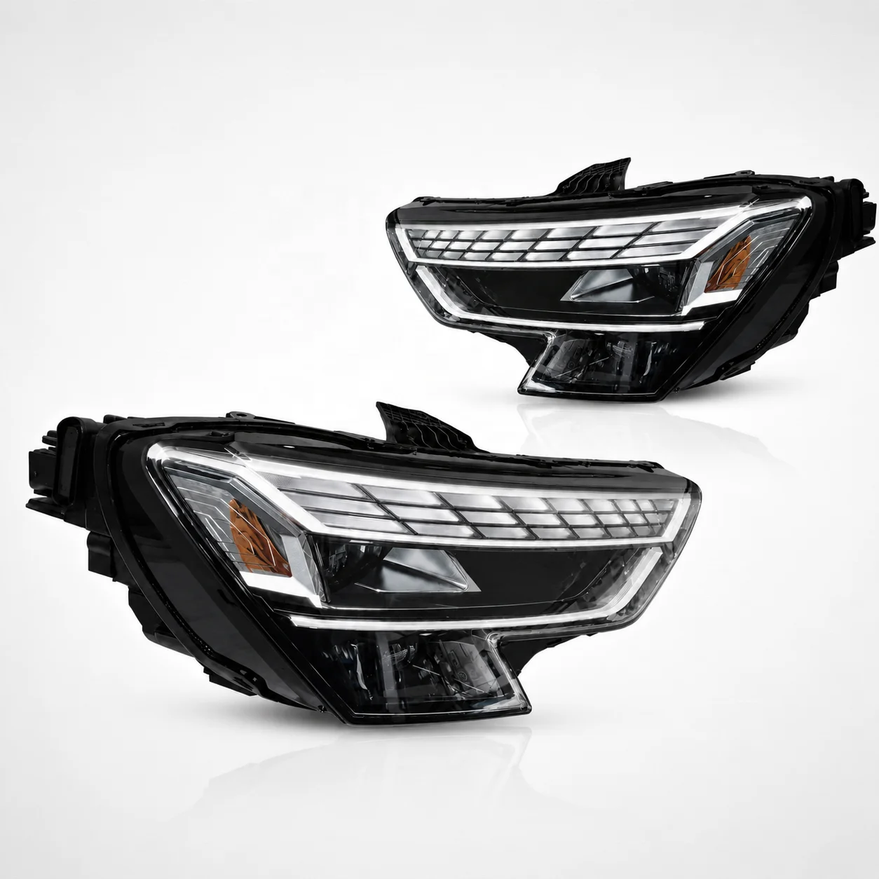 25 New Style High Quality A3 LED Headlights Low-end Automotive Headlamps Lighting System