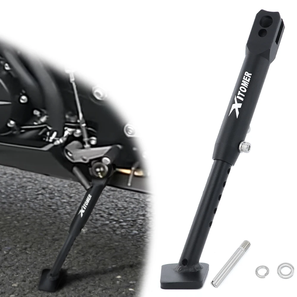 

Motorcycle Kickstand Foot Support Lowering Kit For Honda CBR600RR CBR 600RR 2007-2025 Adjustable Kick Stand Side Stand Aluminum