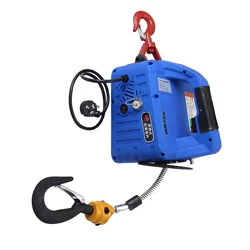 Portable Traction Hoist for Household, Crane Lifter, Lifting Hoist, Miniature Electric Gourd, 220V, 500kg, 1100 lbs