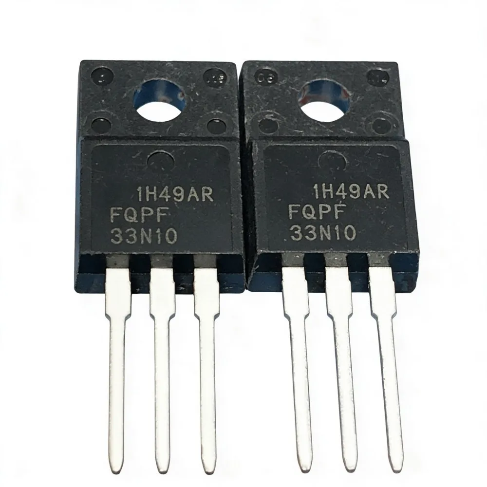 5PCS FQPF33N10 33A 100V FQPF19N20L 12.8A 200V STPS10L60D 10A 60V SPP100N08S2-07 PN0807 75V 100A RJP3053 300V 30A DG501LW