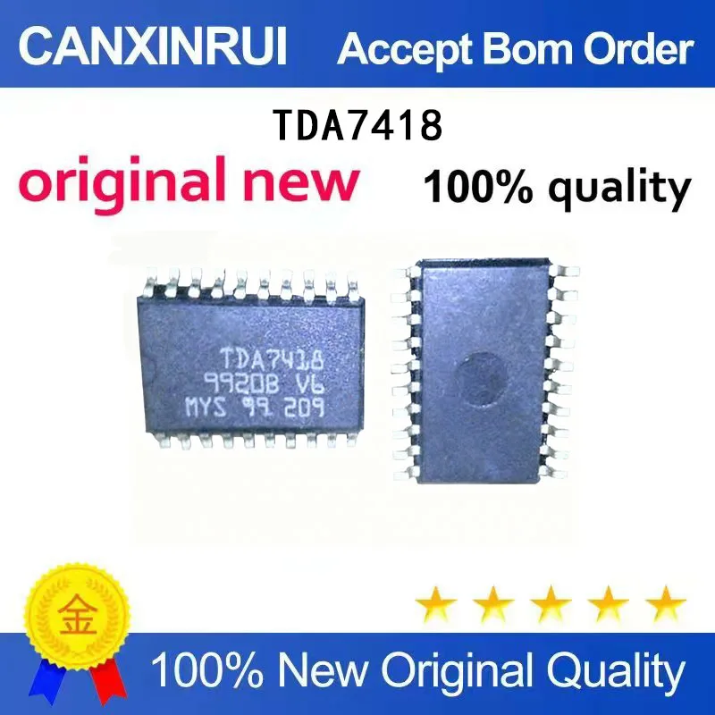 

(5-100 Pieces) TDA7418 7418 SOP-20 Audio Signal Processor Chip, brand new in stock
