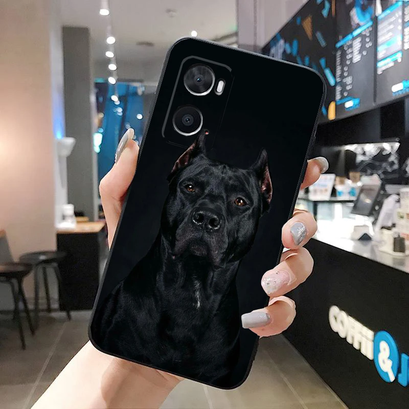 Cane corso Dog Phone Case For OPPO A1k A52 A91 A55 A57 A32 A74 A54 A94 A35 A16 A53S A96 A17 A58 Shell