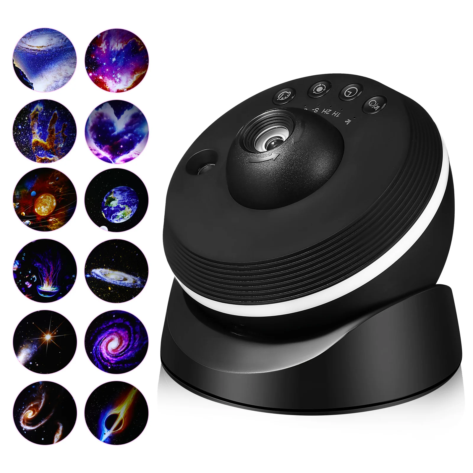 مصباح إسقاط قابل للتعديل لغرفة النوم ضوء الليل كرة الفضاء سقف ستار العارض المزاج الإضاءة #2