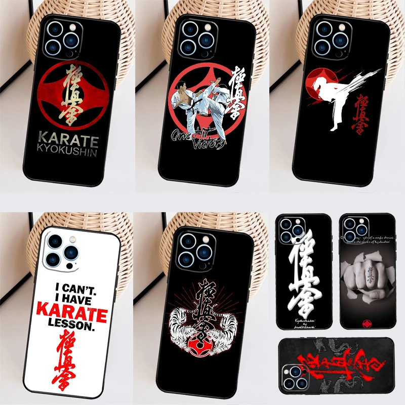 Kyokushin Karate Symbol Case For Realme GT8 GT7 Pro 10 11 12 13 14 15 16 Pro Plus C65 C67 C63 C61 C55 C53 C51 C71 C75