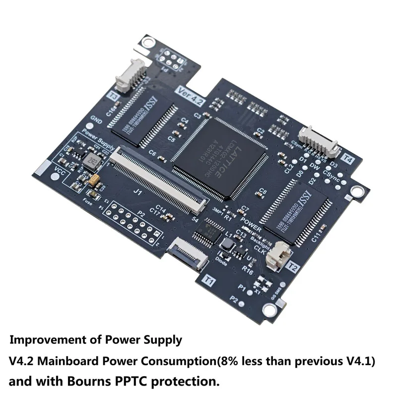 V4.2 LCD-scherm voor SEGA Game Gear HighLit Volledig display VGA Out Mod Hoogtepunt Verstelbare helderheid LCD-kits voor SEGA GG-console