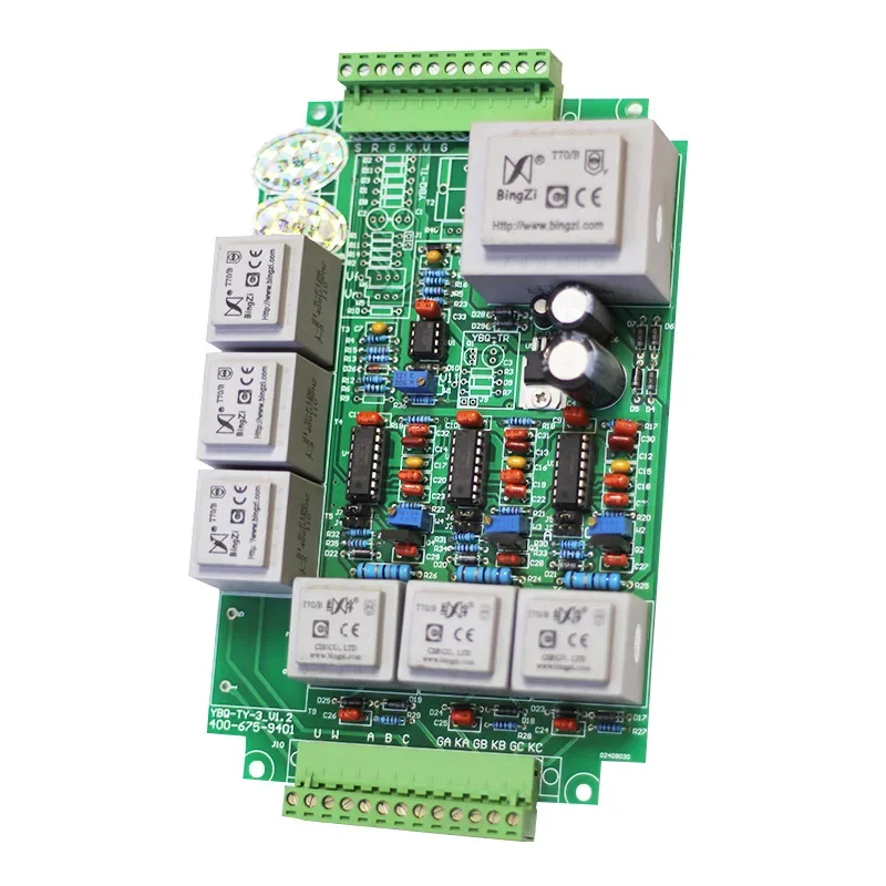 PAC6M 2 three-phase SCR SCR trigger board, digital phase-locked loop control technology, trigger board voltage regulator