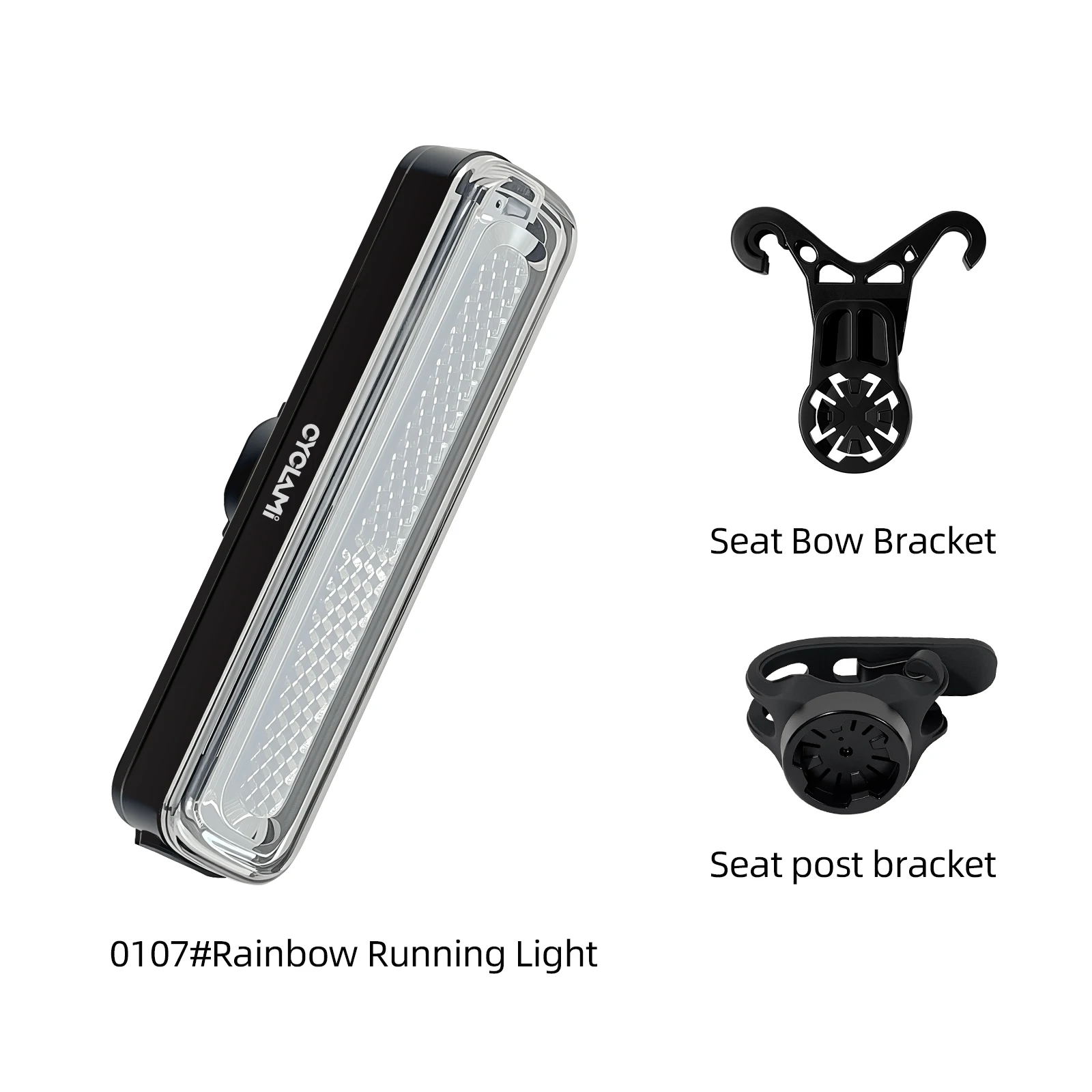 AliExpress CYCLAMI Bicycle Taillights Ultra Bright LED Warning Bike Flashlight 7 Color Bike Rear Light Cycling Accessories