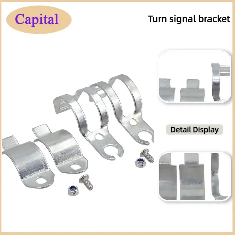 

Installation bracket for turn signal light, metal 27-31mm bracket, front fork diameter lamp bracket