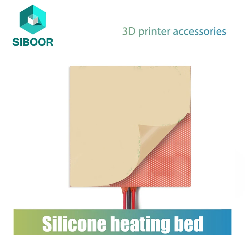Silikon Hotbed Pad Heizblech mit Thermistor für Voron