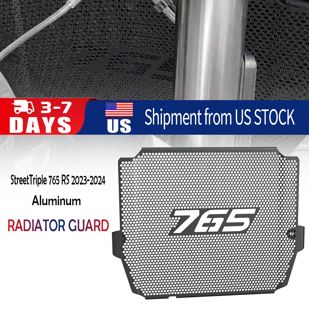 765R 765RS Motorcycle Radiator Guard Grille Protector Cover For StreetTriple Street Triple 765RS 2017 2018 -2023 2024 2025 2026